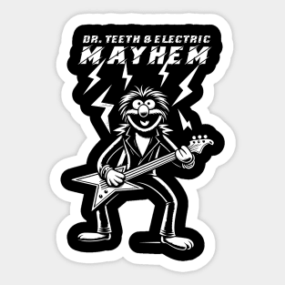 Electric Mayhem // Muppets Music Fan Art Sticker